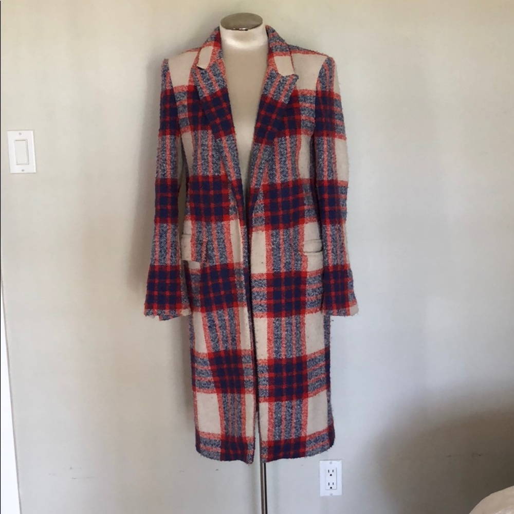 Zara Plaid Jacket